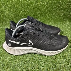 Nike Air Zoom Pegasus 38 Shield Black Dark Smoke Grey White DC4073 Men's 10.5